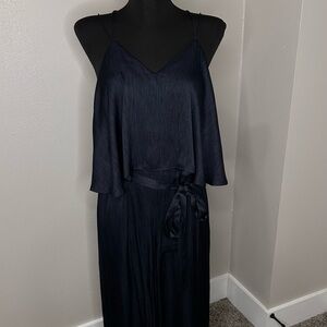 Stunning Brand New Halston Silk jumpsuit!